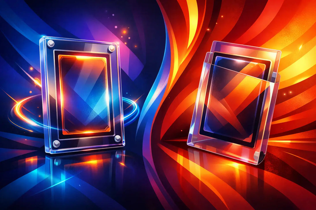 Magnetic Frame Versus Sleeve for Card Display