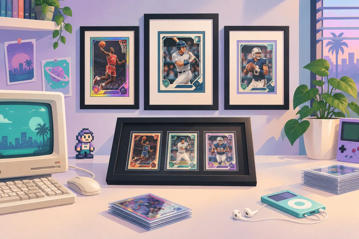 Sports Card Framing Examples Worth Stealing