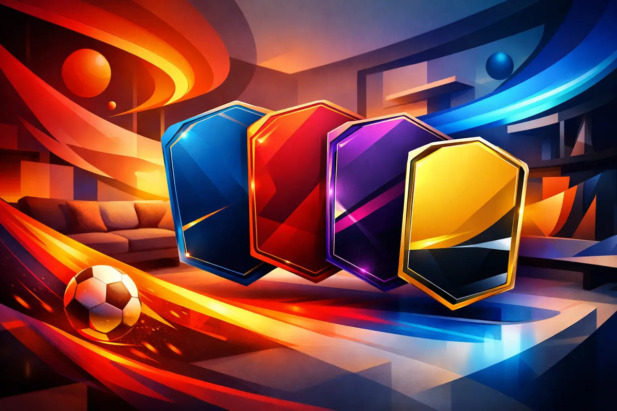 FIFA Card Arrangement for Modern Interiors