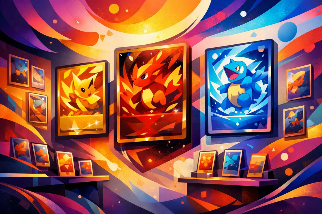 8 Pokemon Card Wall Styling Examples