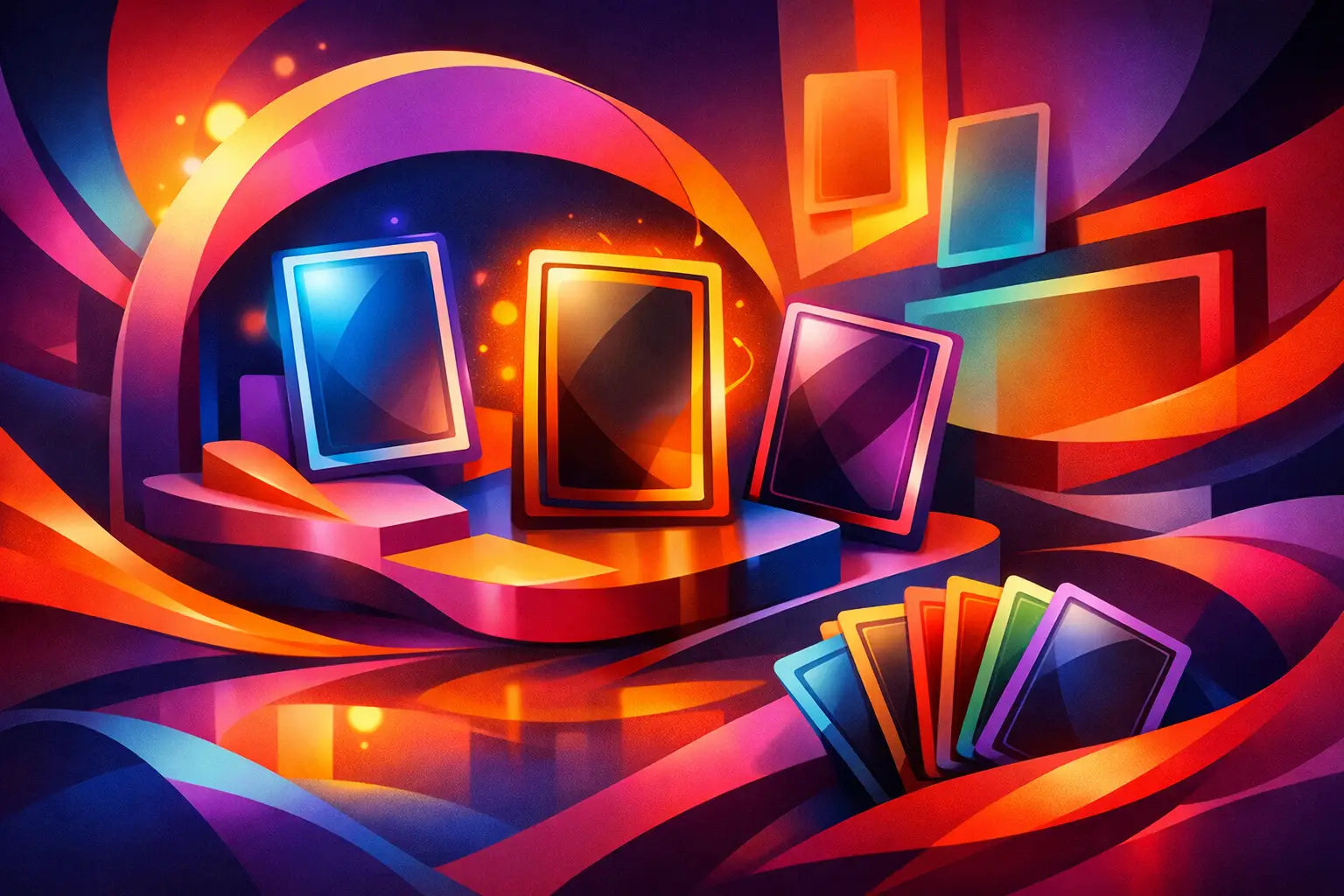 How to Display Card Collections With Taste
