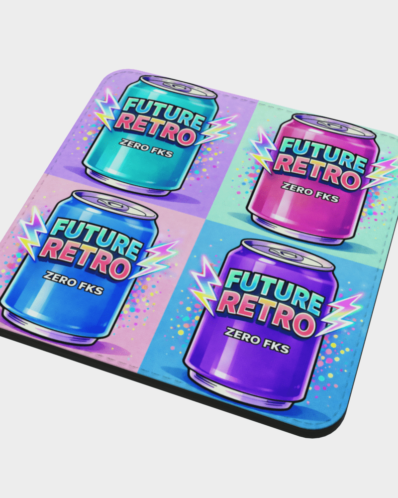 Future Retro Pop Art Coasters