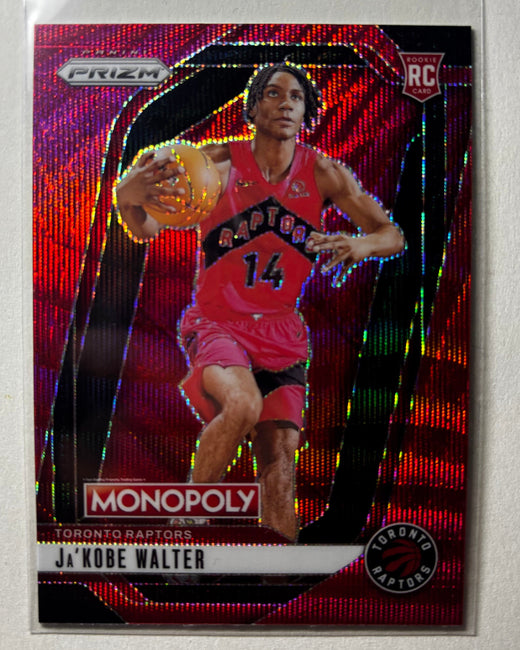 Ja'Kobe Walter - Toronto Raptors - Rookie Card