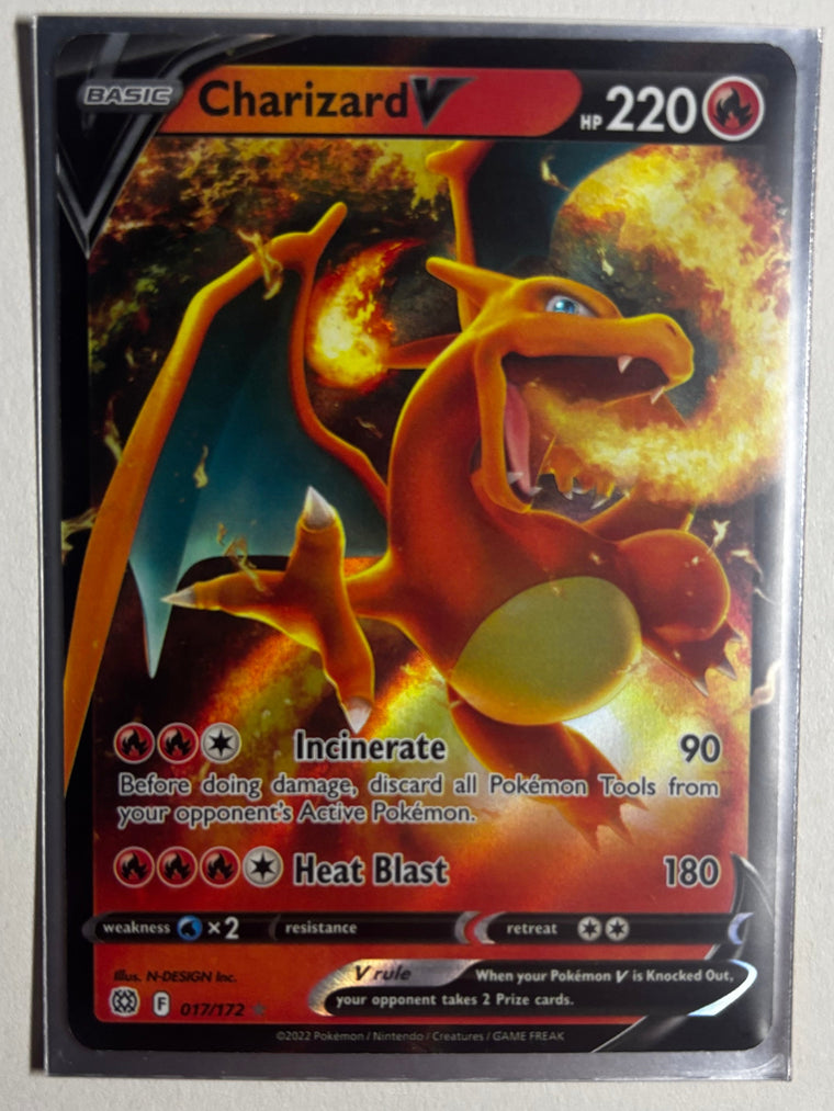 Charizard V premium Pokemon card